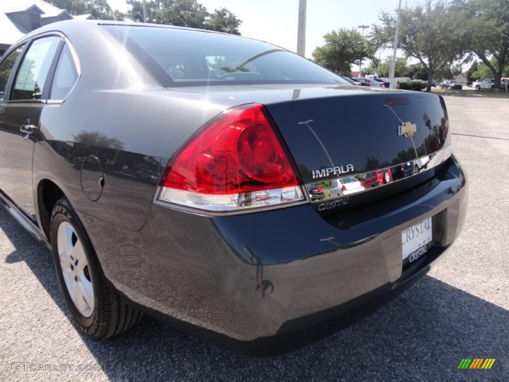 2010 Impala LS - Cyber Gray Metallic / Gray photo #10