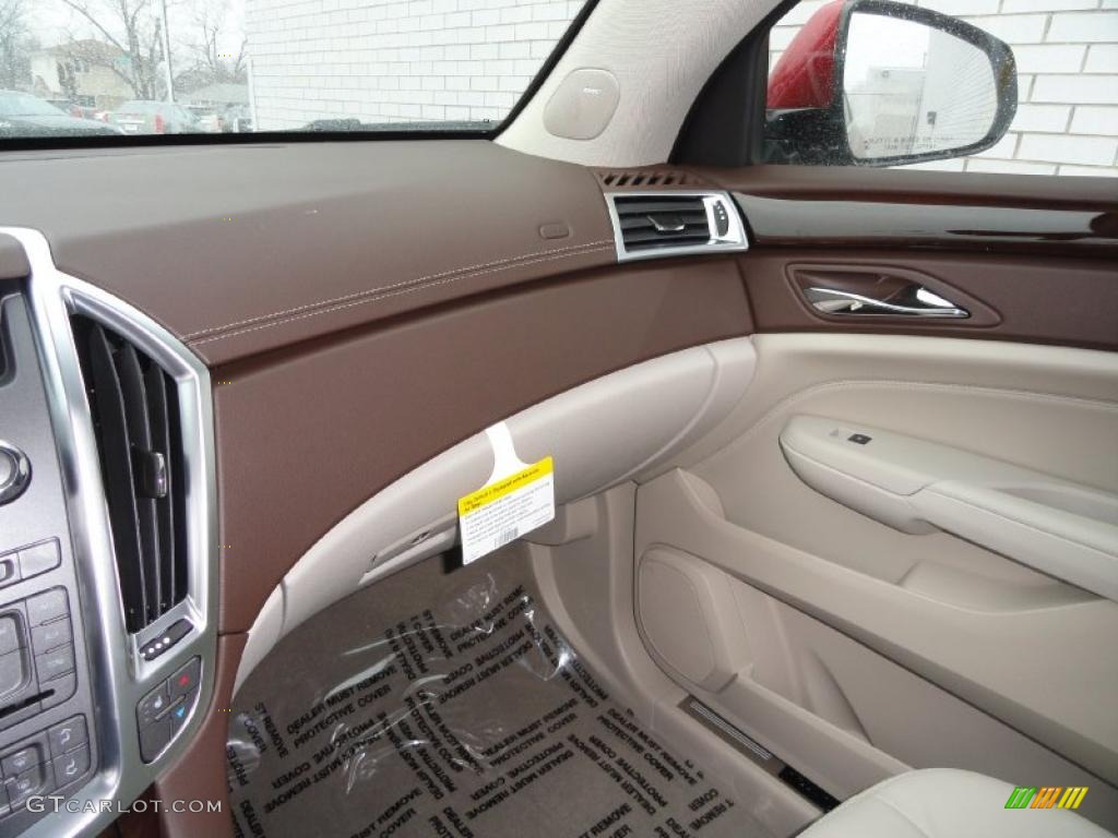2011 SRX FWD - Crystal Red Tintcoat / Shale/Brownstone photo #19
