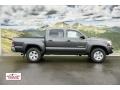 2011 Magnetic Gray Metallic Toyota Tacoma V6 SR5 Double Cab 4x4  photo #2