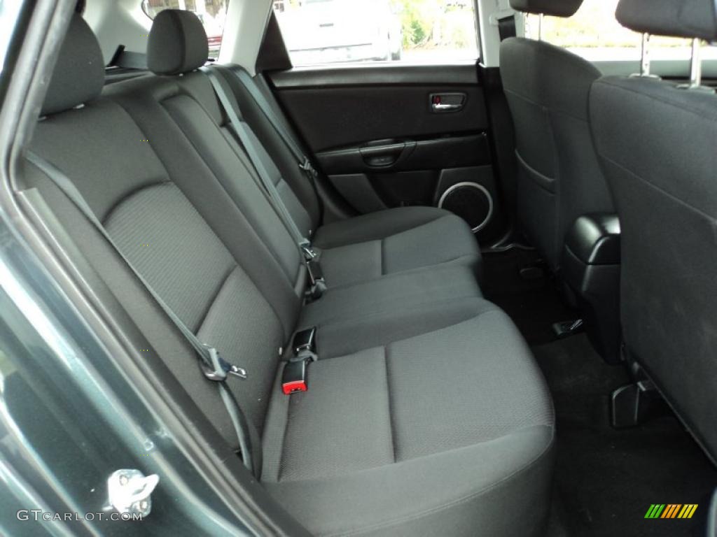 Black Interior 2009 Mazda MAZDA3 s Touring Hatchback Photo #48244923