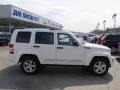 2008 Stone White Jeep Liberty Limited 4x4  photo #2