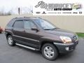 2008 Smokey Brown Metallic Kia Sportage EX V6 4x4  photo #1