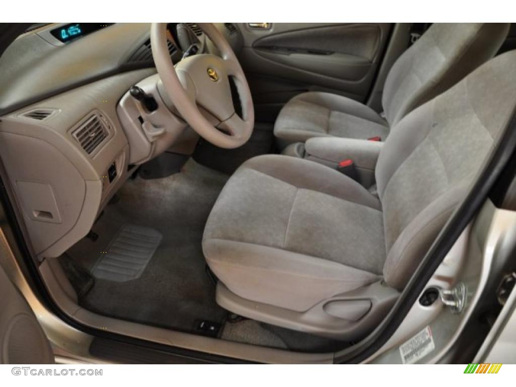 2001 Prius Hybrid - Silver Strata Metallic / Gray photo #10