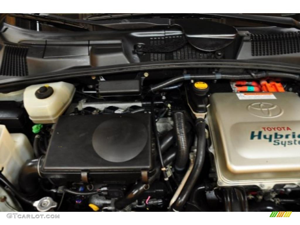 2001 Prius Hybrid - Silver Strata Metallic / Gray photo #15