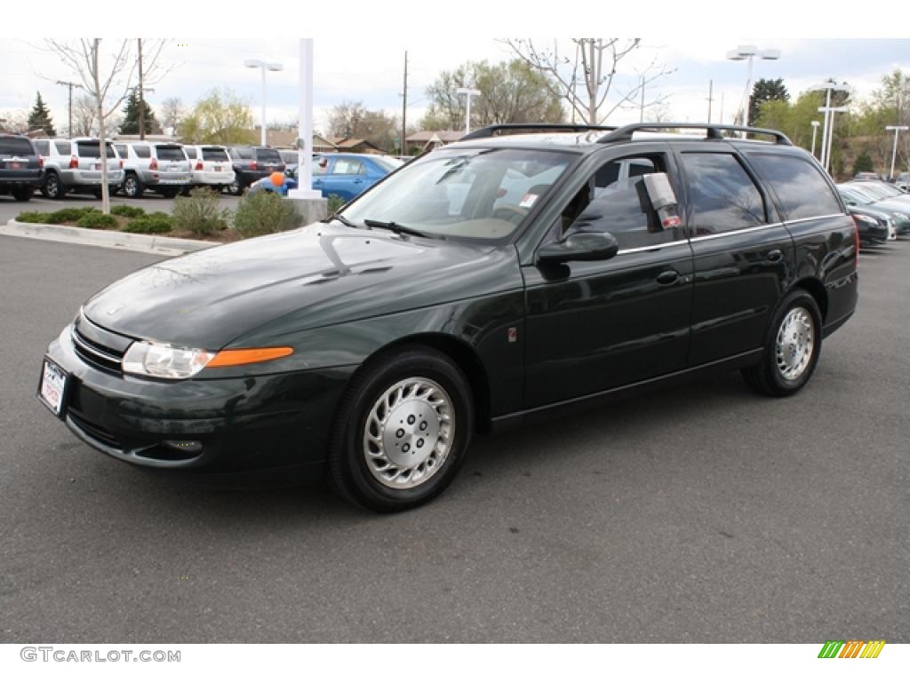 Green 2001 Saturn L Series LW300 Wagon Exterior Photo #48247179
