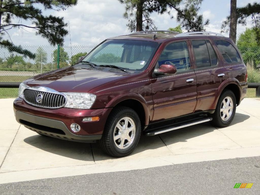 Dark Garnet Red Metallic 2007 Buick Rainier CXL Exterior Photo #48247281
