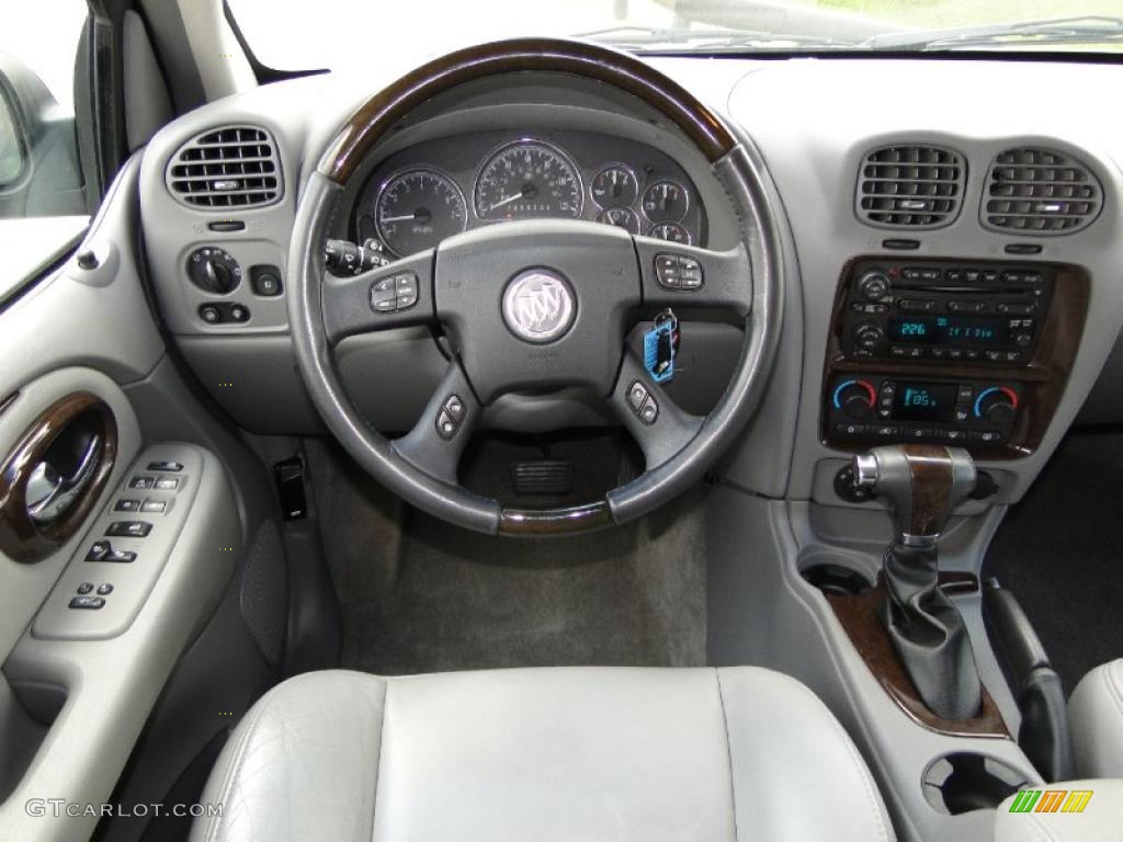 2007 Buick Rainier CXL Gray Dashboard Photo #48247428