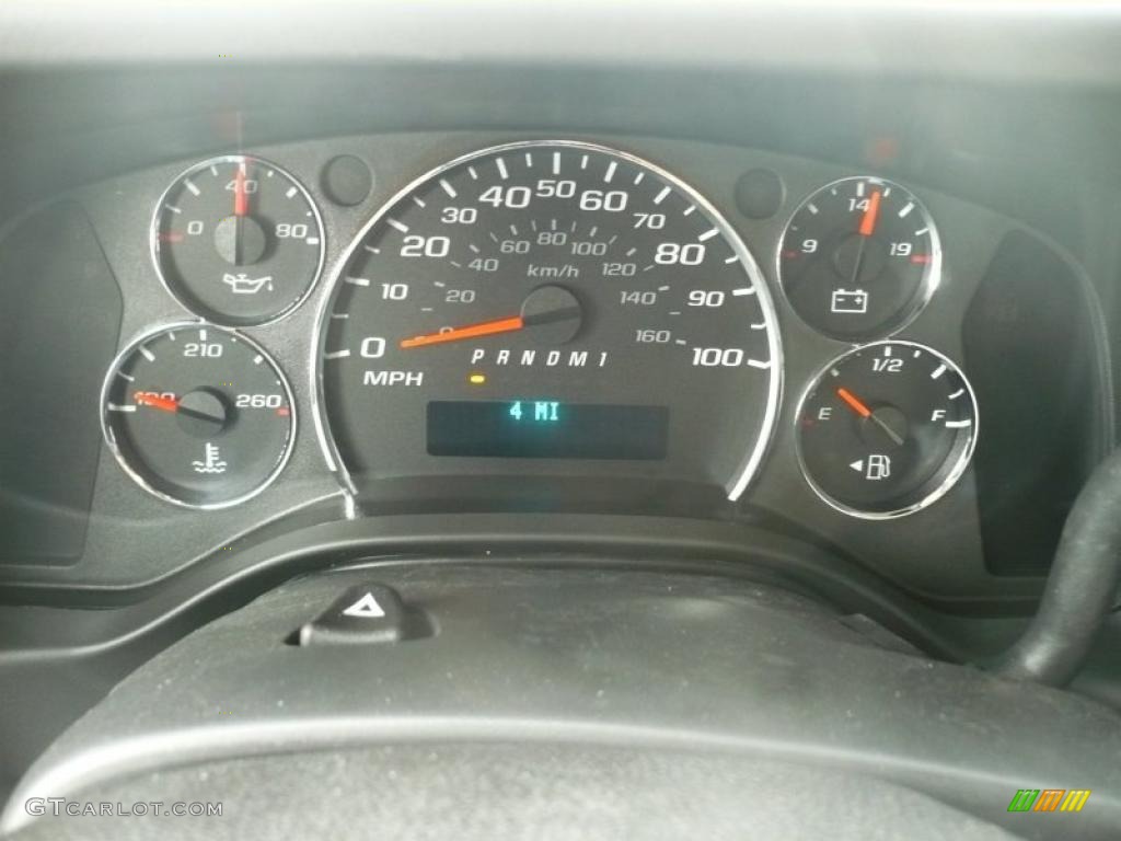 2011 GMC Savana Cutaway 3500 Commercial Utility Truck Gauges Photo #48247992