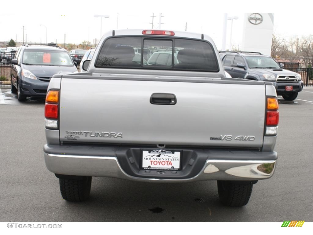 2002 Tundra SR5 TRD Access Cab 4x4 - Silver Sky Metallic / Gray photo #3