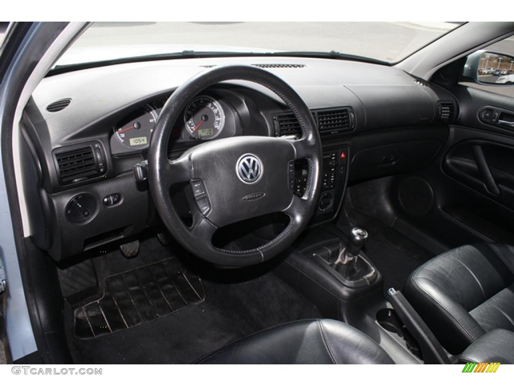 Black Interior 2003 Volkswagen Passat Gls Wagon Photo