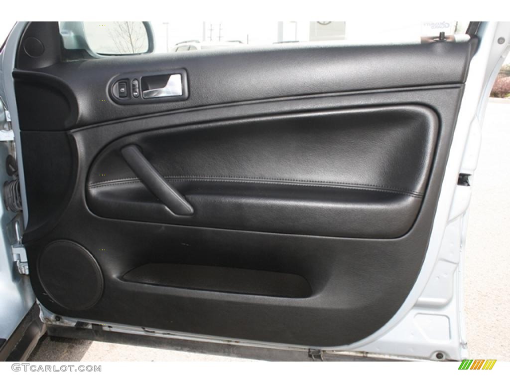 2003 Volkswagen Passat GLS Wagon Black Door Panel Photo #48248394