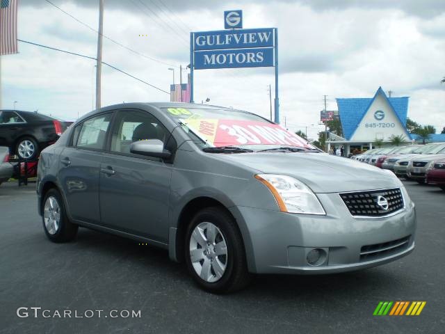 2008 Sentra 2.0 - Magnetic Gray / Charcoal/Steel photo #1