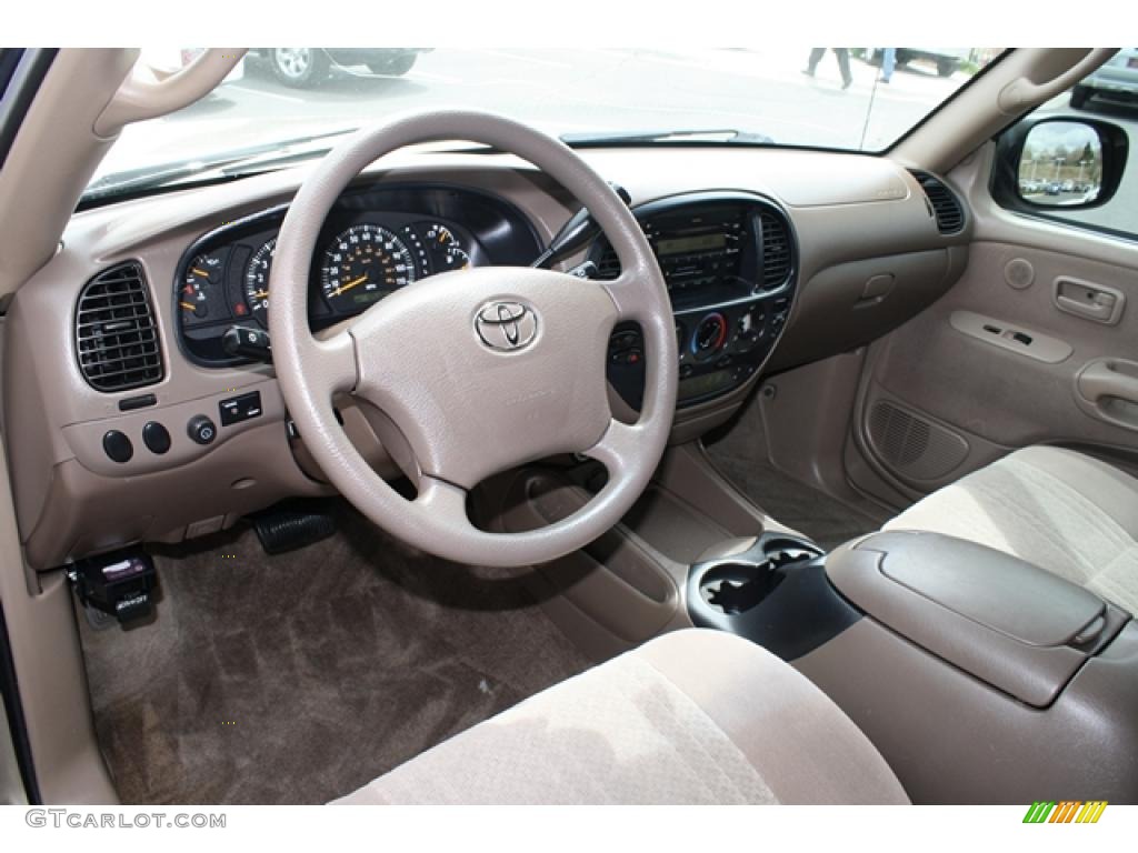 Oak Interior 2003 Toyota Tundra SR5 Access Cab Photo #48248676