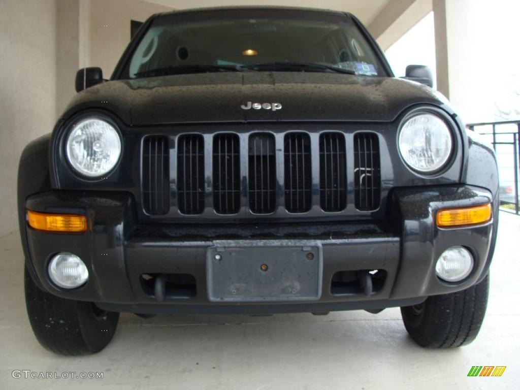 2002 Liberty Limited 4x4 - Black / Dark Slate Gray photo #2