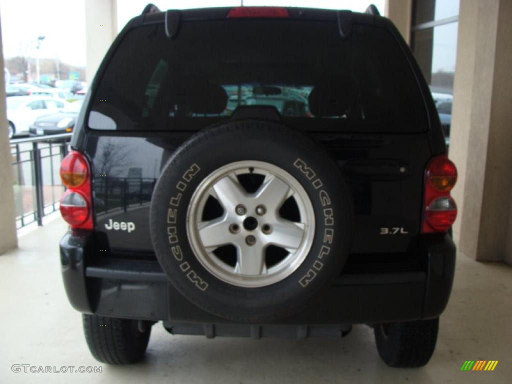 2002 Liberty Limited 4x4 - Black / Dark Slate Gray photo #6