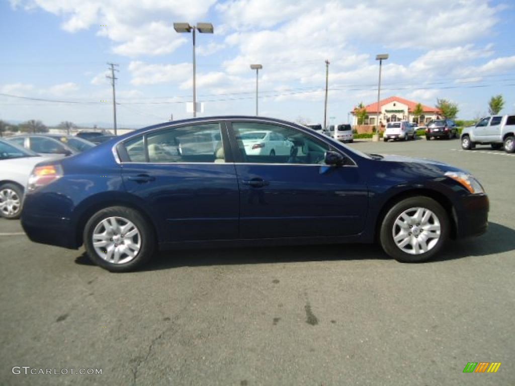 2010 Altima 2.5 S - Navy Blue / Blond photo #4