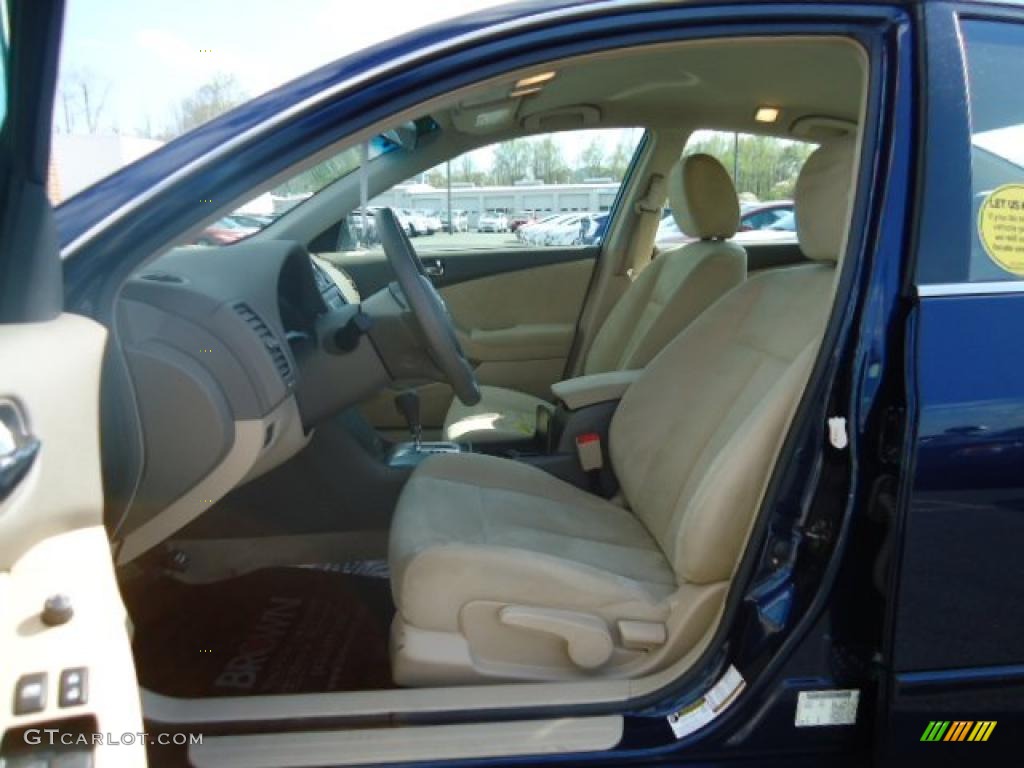 2010 Altima 2.5 S - Navy Blue / Blond photo #5