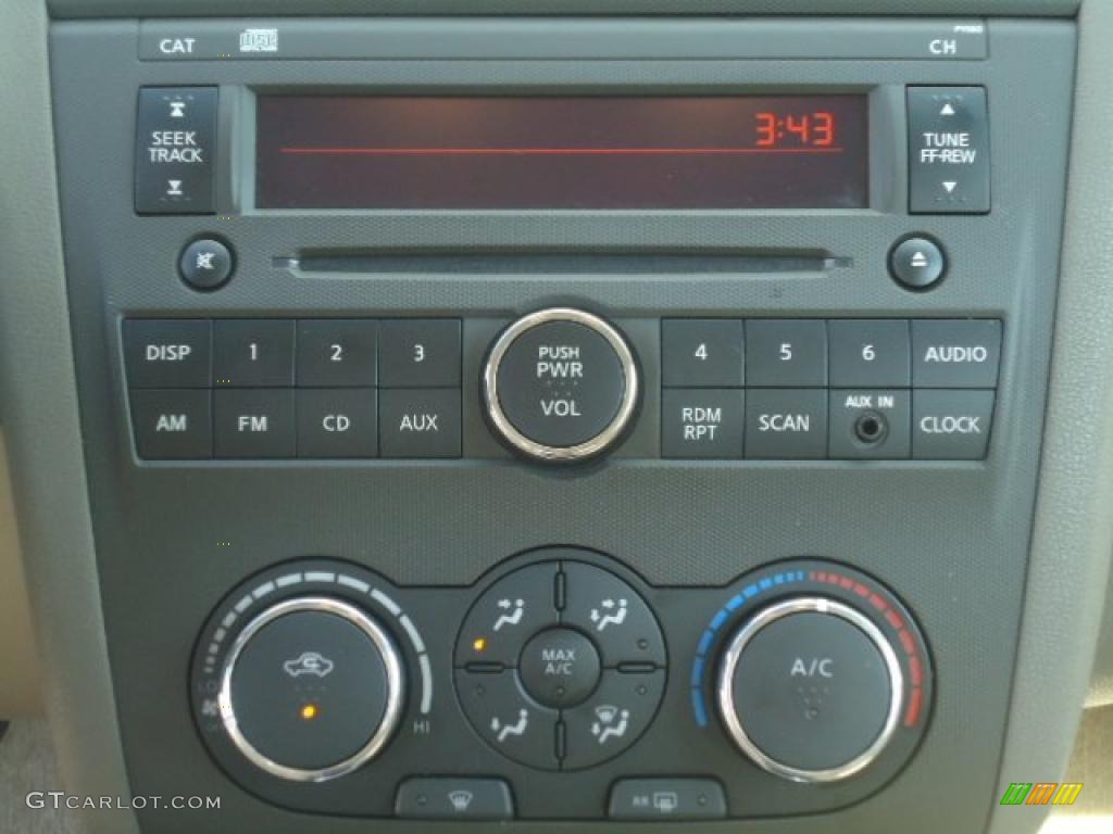 2010 Altima 2.5 S - Navy Blue / Blond photo #9