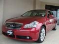 Crimson Roulette Pearl 2007 Infiniti M 35x Sedan