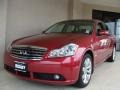 2007 Crimson Roulette Pearl Infiniti M 35x Sedan  photo #1