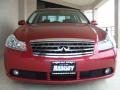 2007 Crimson Roulette Pearl Infiniti M 35x Sedan  photo #2