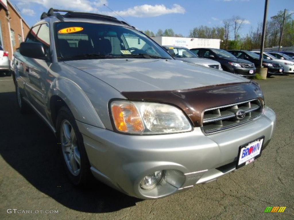 Silver Stone Metallic Subaru Baja