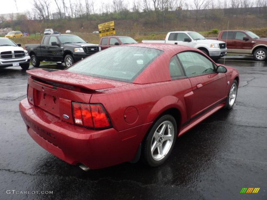 Redfire Metallic 2004 Ford Mustang GT Coupe Exterior Photo #48250731