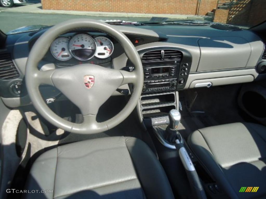 2003 Porsche Boxster S Graphite Grey Dashboard Photo #48250851