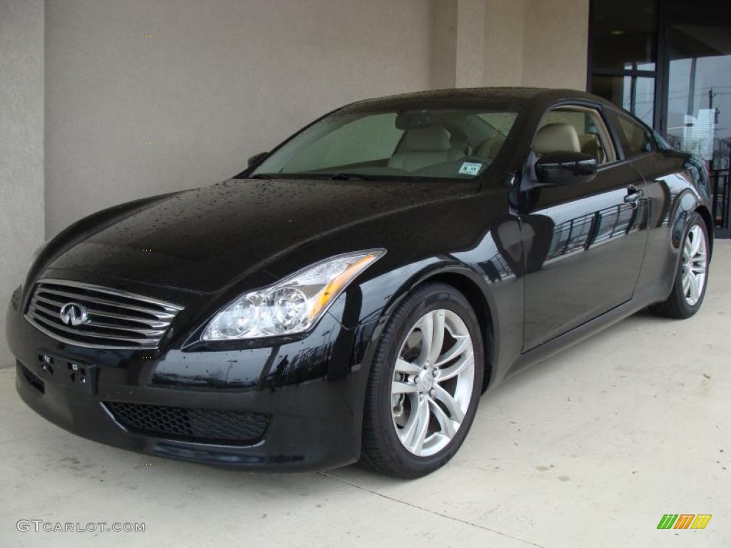 Black Obsidian 2008 Infiniti G 37 Journey Coupe Exterior Photo #48251253