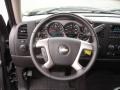 Ebony 2011 Chevrolet Silverado 1500 LT Crew Cab 4x4 Steering Wheel