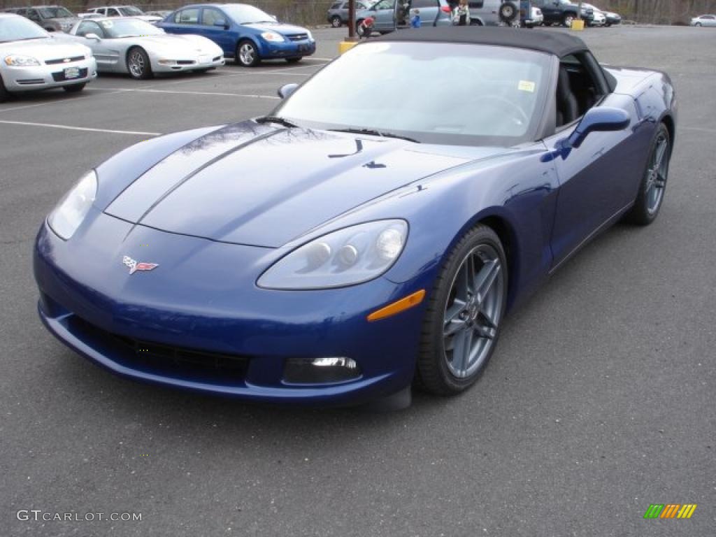 2005 Corvette Convertible - LeMans Blue Metallic / Ebony photo #1