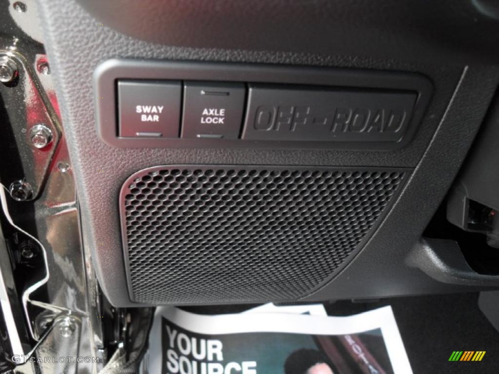 2011 Jeep Wrangler Unlimited Rubicon 4x4 Controls Photo #48252855