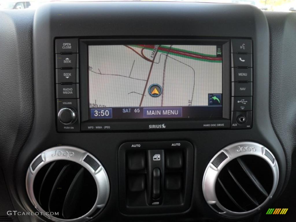 2011 Jeep Wrangler Unlimited Rubicon 4x4 Navigation Photo #48252882