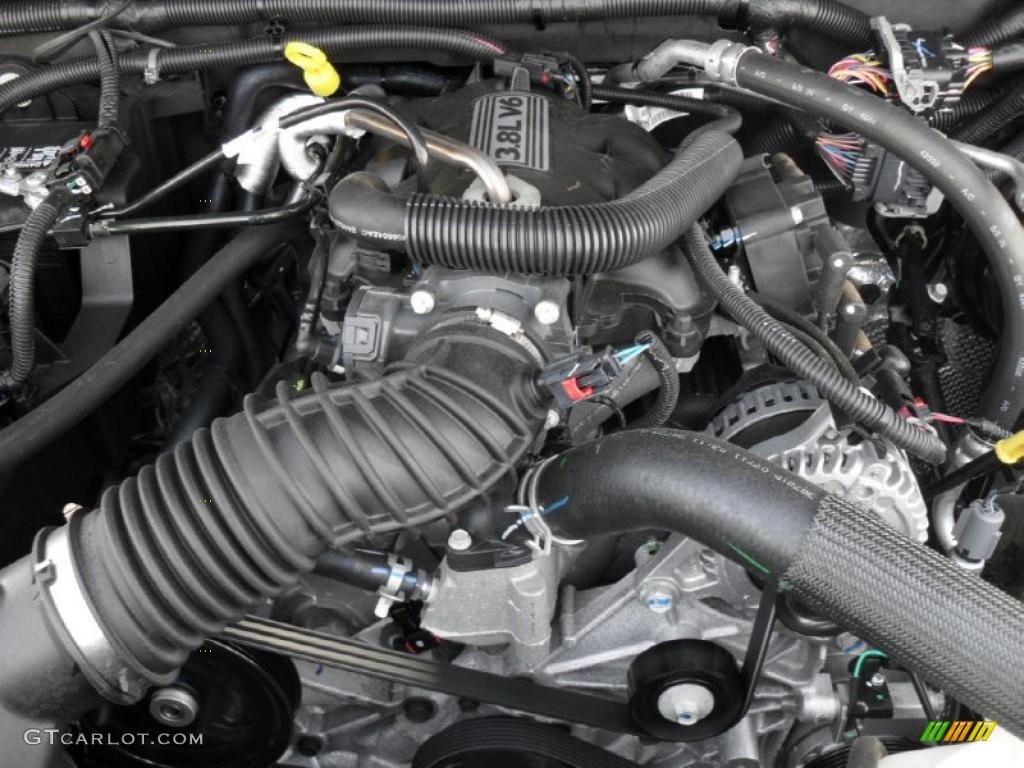 2011 Jeep Wrangler Unlimited Rubicon 4x4 3.8 Liter OHV 12-Valve V6 Engine Photo #48253020