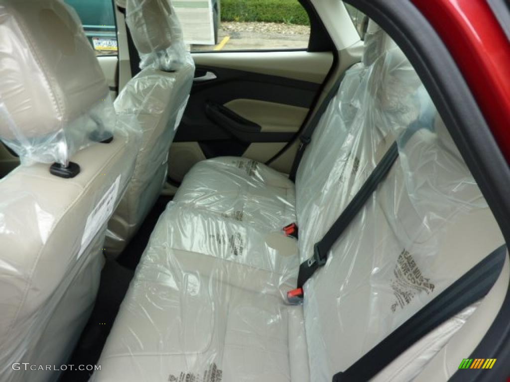 Stone Interior 2012 Ford Focus SEL Sedan Photo #48253215