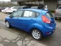 2011 Blue Flame Metallic Ford Fiesta SE Hatchback  photo #2