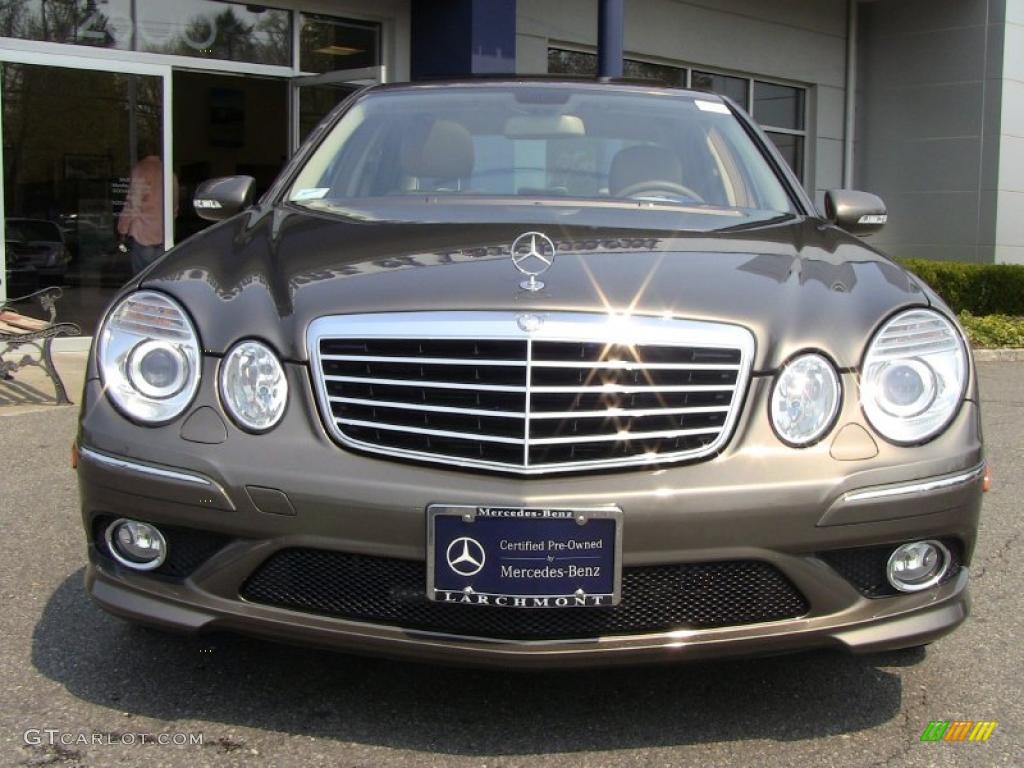 2009 E 350 4Matic Sedan - Indium Grey Metallic / Cashmere photo #3