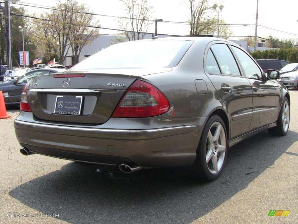 2009 E 350 4Matic Sedan - Indium Grey Metallic / Cashmere photo #5