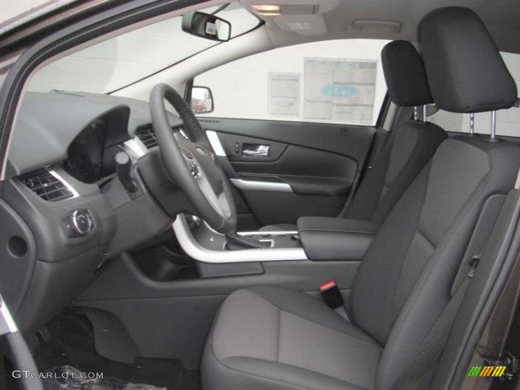 Charcoal Black Interior 2011 Ford Edge SEL Photo #48254418