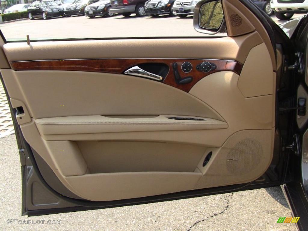 2009 E 350 4Matic Sedan - Indium Grey Metallic / Cashmere photo #8