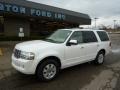 2009 White Platinum Tri-Coat Lincoln Navigator 4x4  photo #8