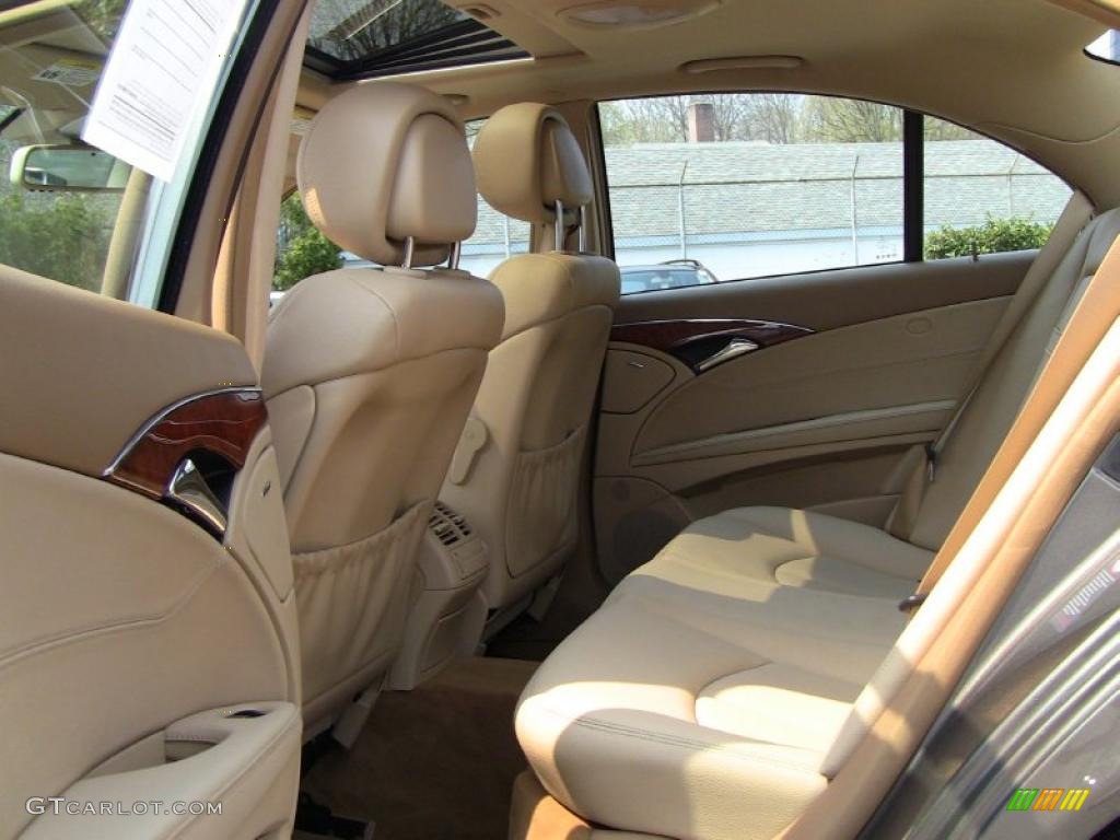 2009 E 350 4Matic Sedan - Indium Grey Metallic / Cashmere photo #15