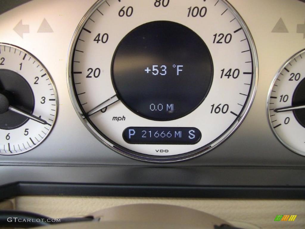 2009 E 350 4Matic Sedan - Indium Grey Metallic / Cashmere photo #22