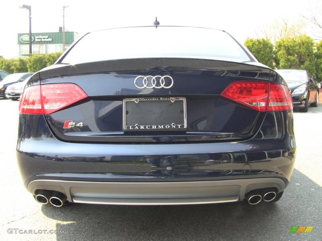 2010 S4 3.0 quattro Sedan - Deep Sea Blue Pearl Effect / Black photo #6