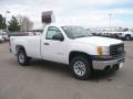 2011 Summit White GMC Sierra 1500 Regular Cab 4x4  photo #1