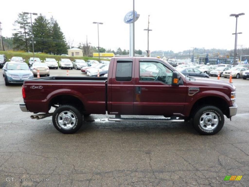 Royal Red Metallic 2010 Ford F250 Super Duty XLT SuperCab 4x4 Exterior Photo #48255618