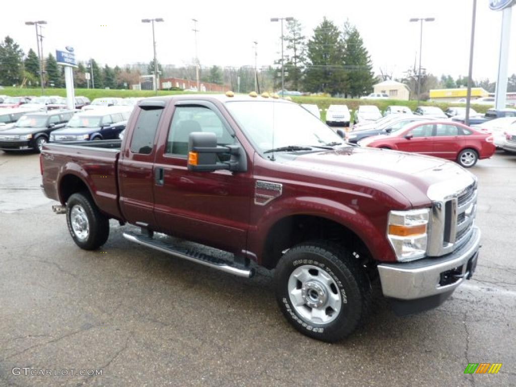 Royal Red Metallic 2010 Ford F250 Super Duty XLT SuperCab 4x4 Exterior Photo #48255627