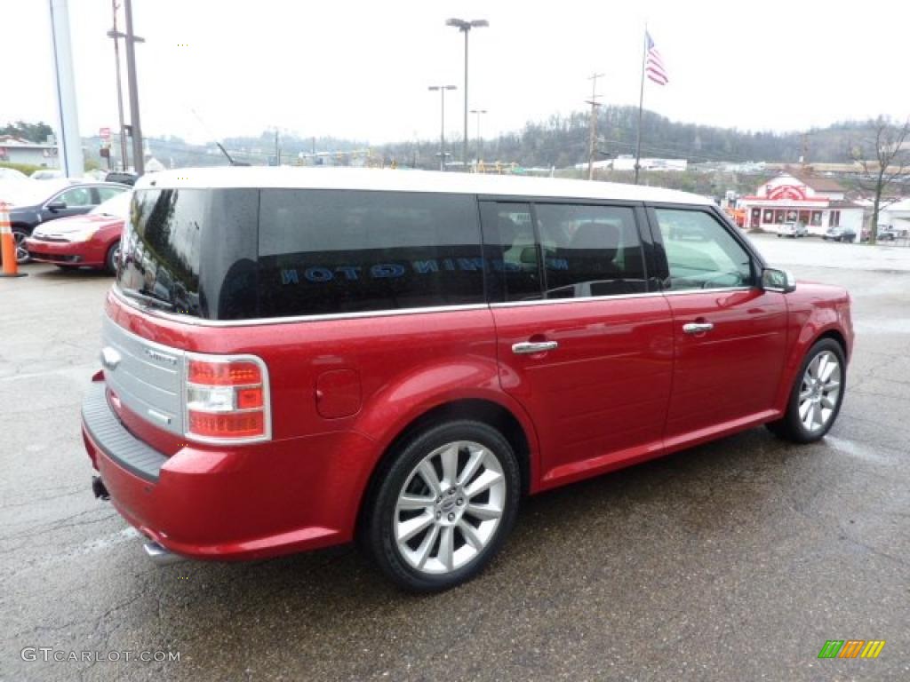 Red Candy Metallic 2010 Ford Flex Limited EcoBoost AWD Exterior Photo #48256317