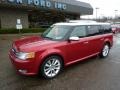 2010 Red Candy Metallic Ford Flex Limited EcoBoost AWD  photo #8