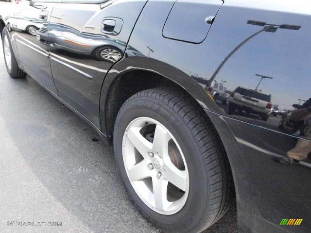 2010 Charger SXT - Brilliant Black Crystal Pearl / Dark Slate Gray photo #4